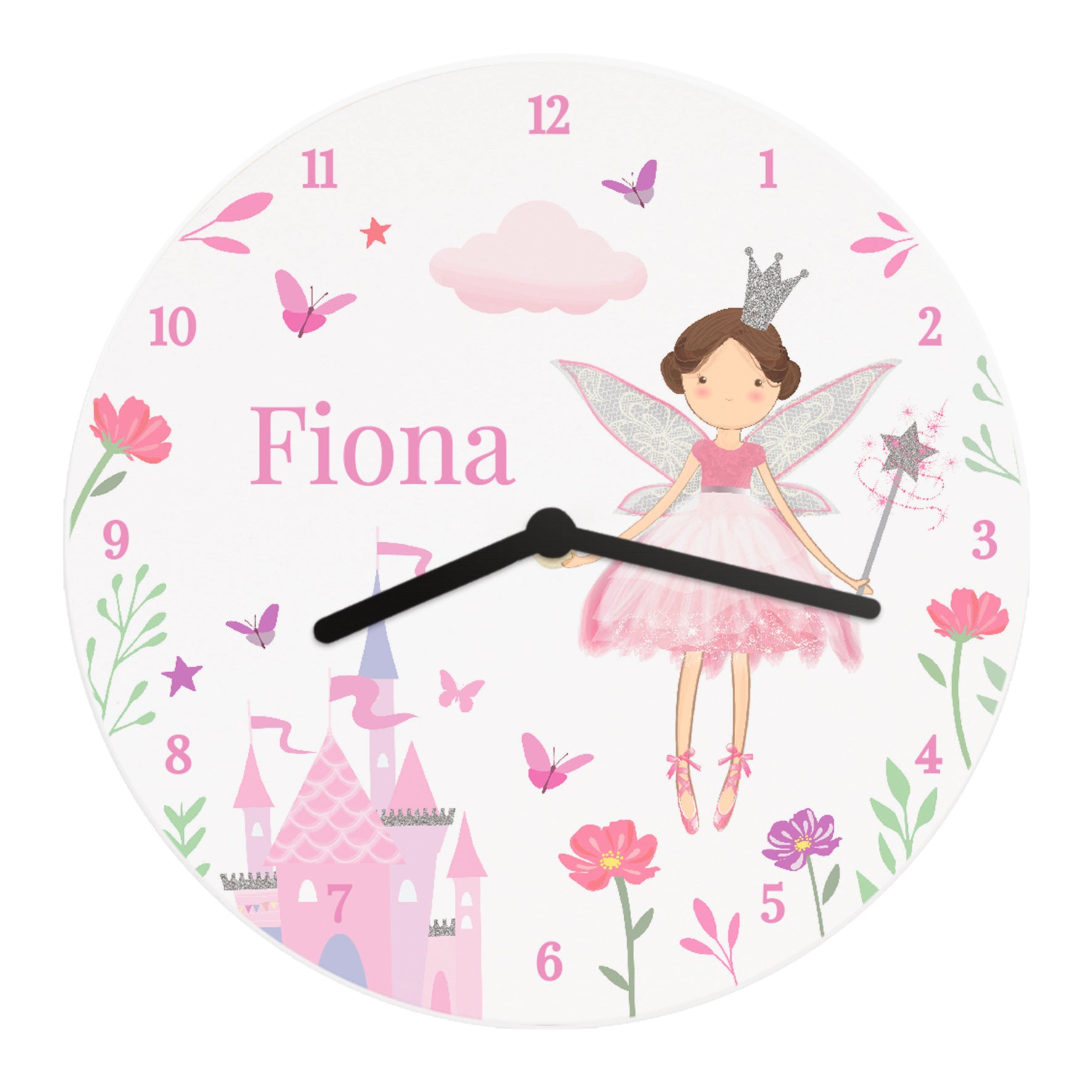 Personalised Fairy Princess Clock - Truly Yours