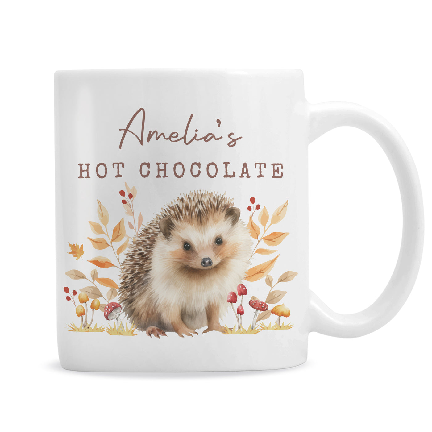 Personalised Hedgehog Mug - Truly Yours