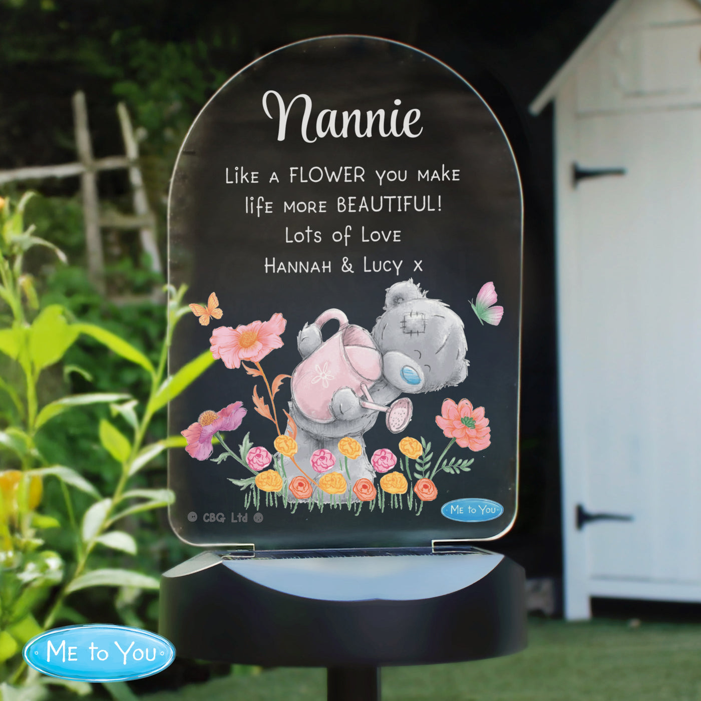 Personalised Me to You Garden LED Solar Light Solar light
