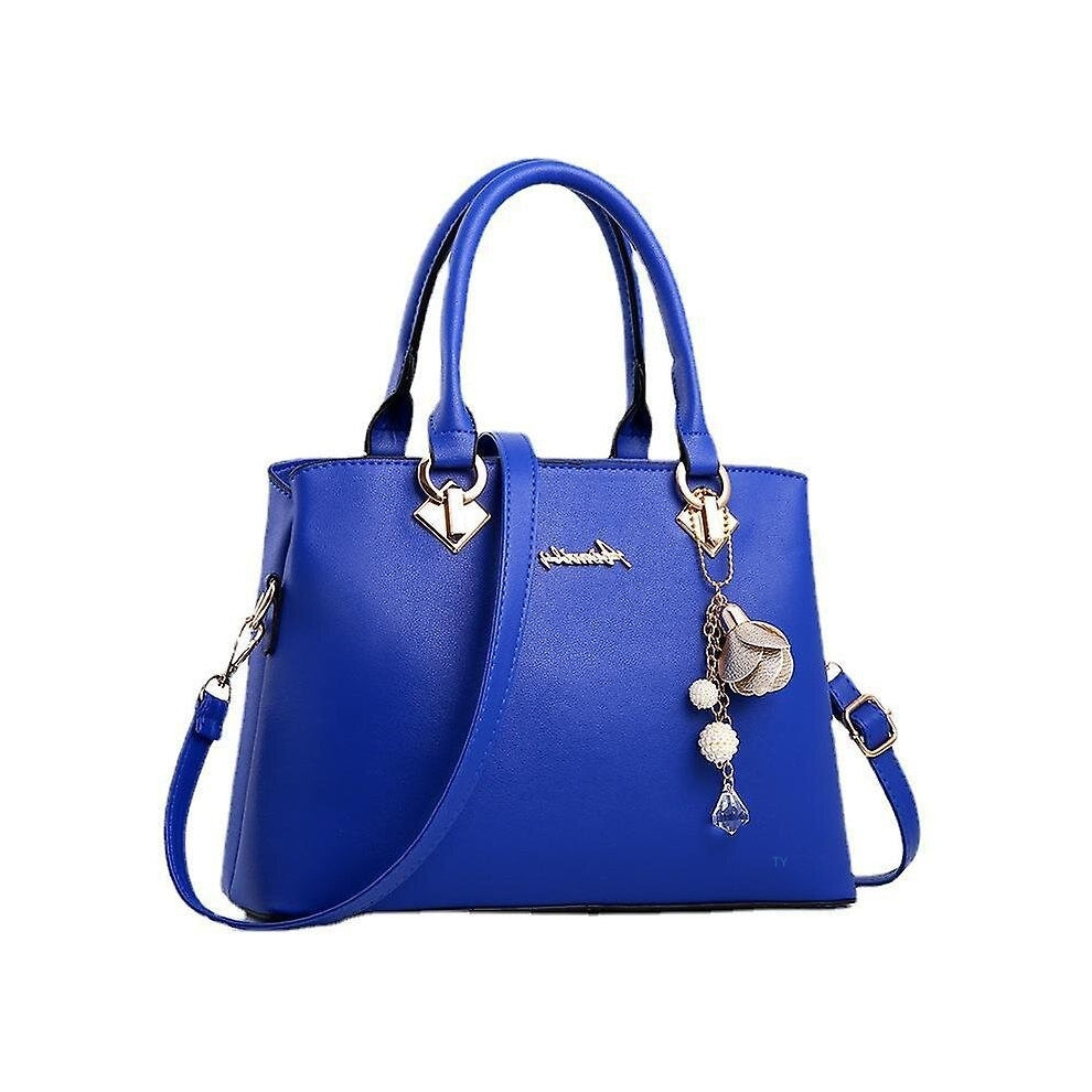 Elegant Women's Faux Leather Tote Handbag