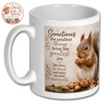 Cute Squirrel Ceramic Mug