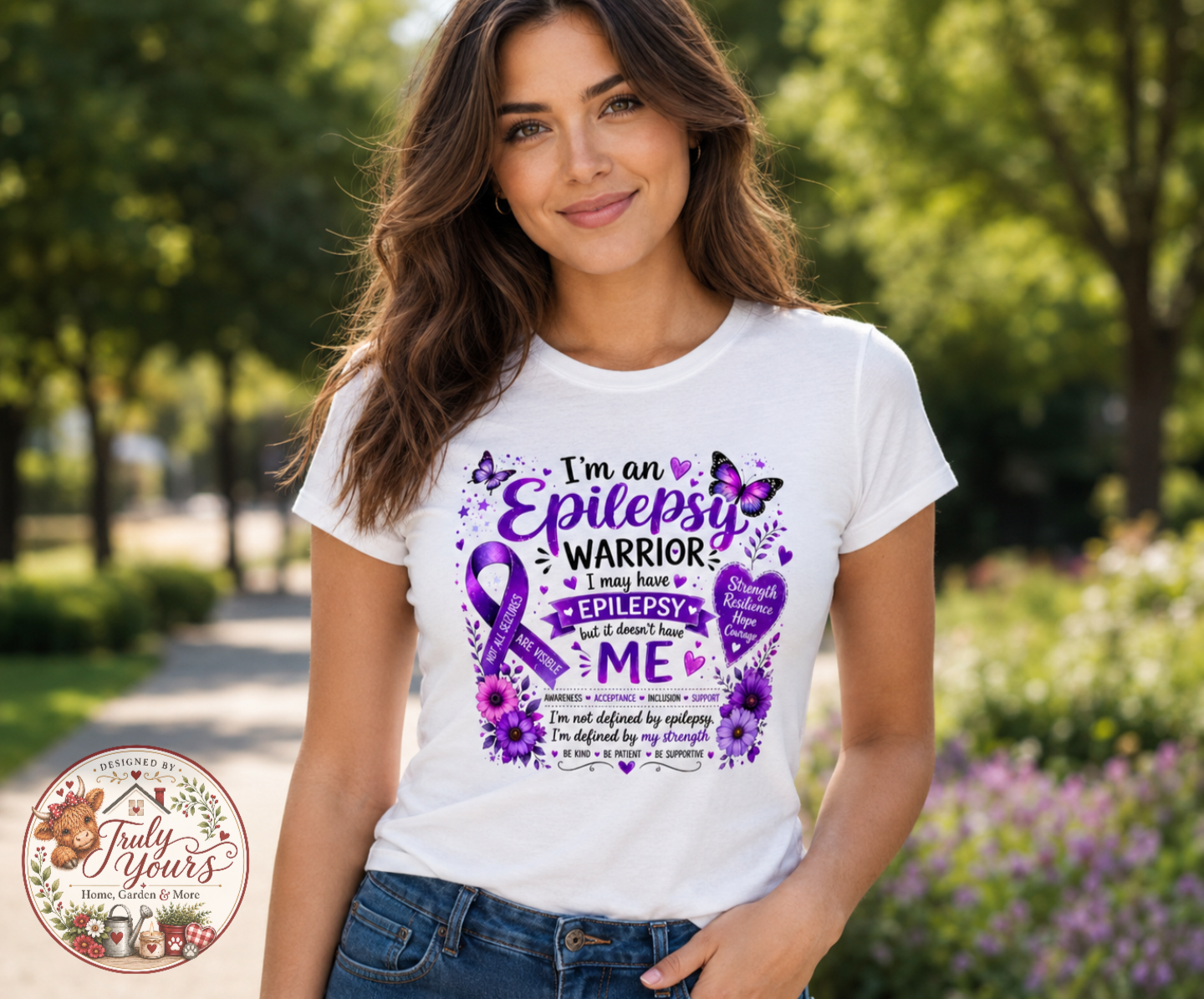 Epilepsy Warrior Awareness T-Shirt