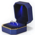 LED Lighted Luxury Velvet Jewellery Box - Truly Yours