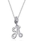 925 Sterling Silver Initial Necklace