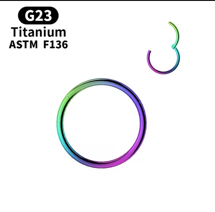 G23 Titanium Gold Nose Rings