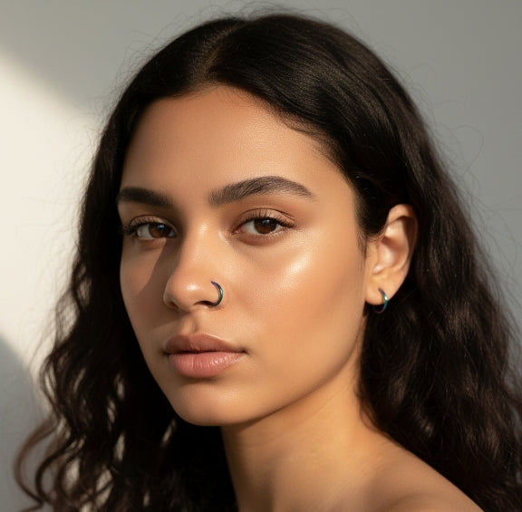G23 Titanium Gold Nose Rings
