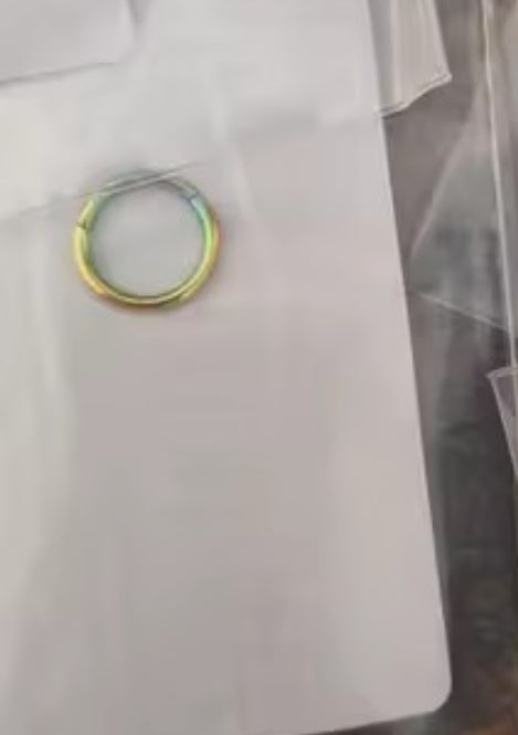 G23 Titanium Gold Nose Rings