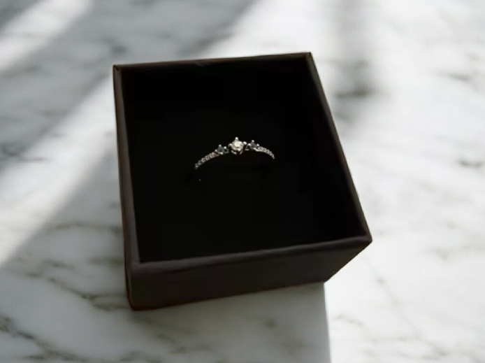 925 Sterling Silver Mint Green Stackable Eternity Rings Zircon Stones 2 Designs