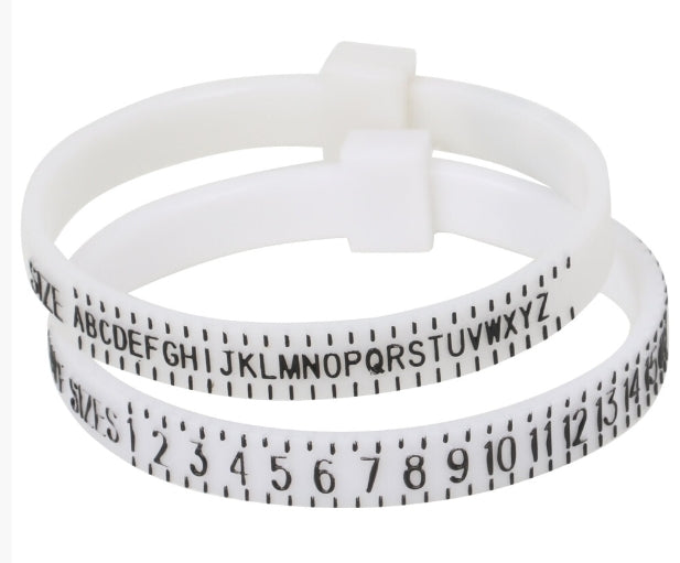 Adjustable Ring Sizer Pair – Multi Size UK & US Measure Gauge