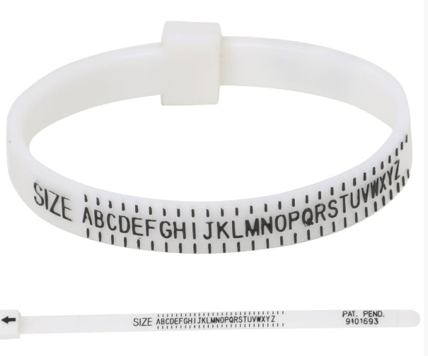 Adjustable Ring Sizer Pair – Multi Size UK & US Measure Gauge