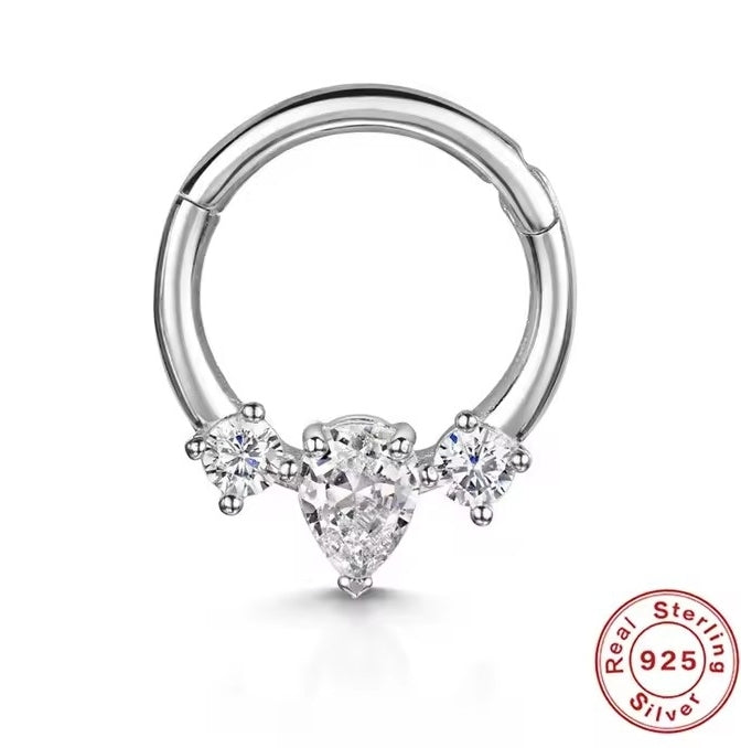 925 Sterling Silver Cartilage Hoop