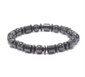 Magnetic Therapy Black Stone Bracelet - For Slimming Unisex - Truly Yours
