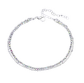 Double-Layer Alloy Anklet