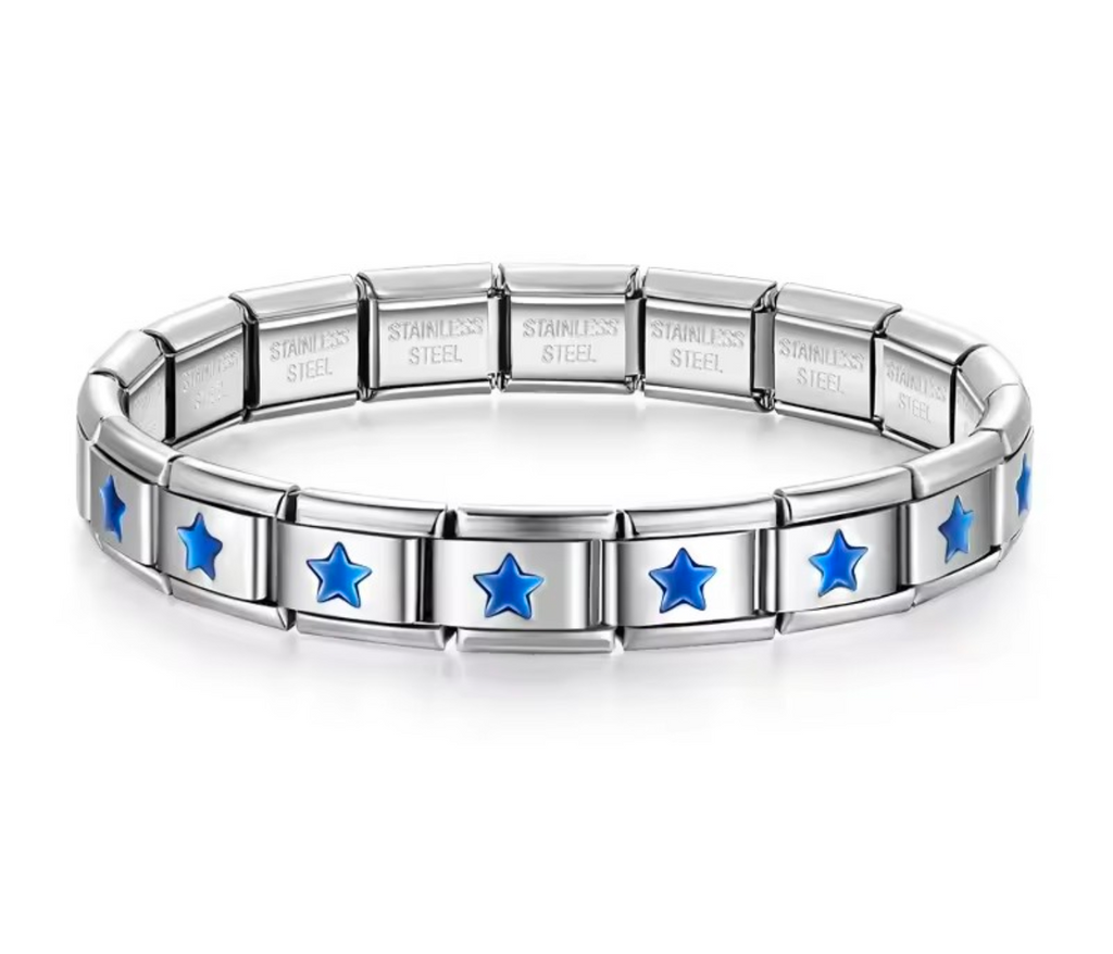 Italian Link Bracelets - Stainless Steel 9mm Width
