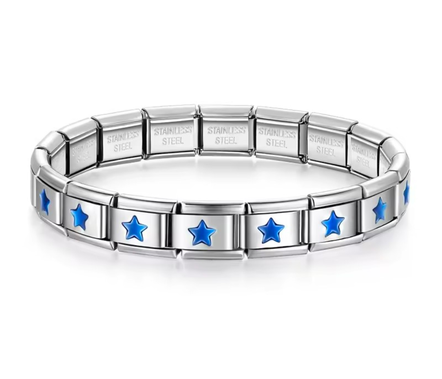 Italian Link Bracelets - Stainless Steel 9mm Width