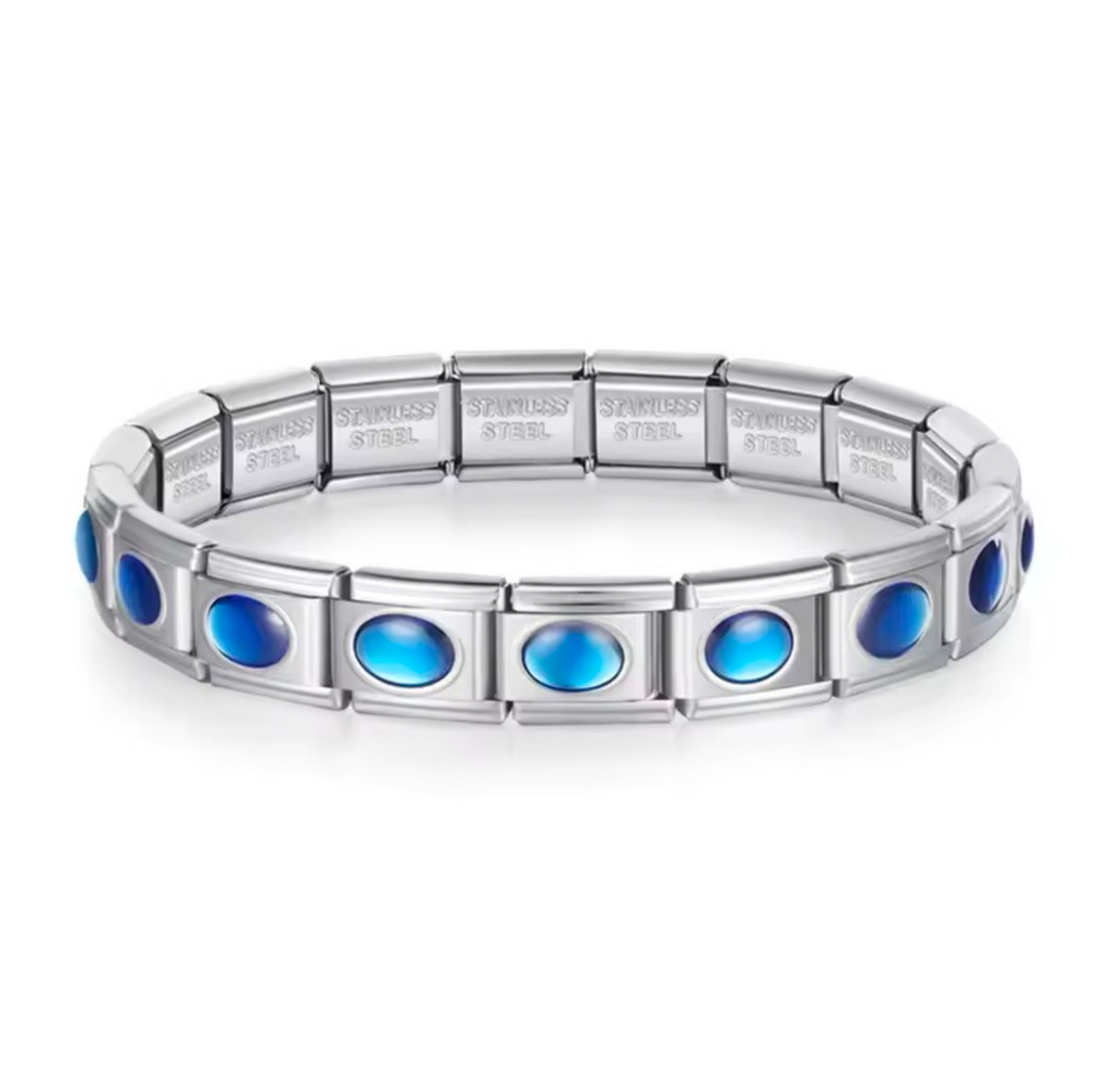 Italian Link Bracelets - Stainless Steel 9mm Width