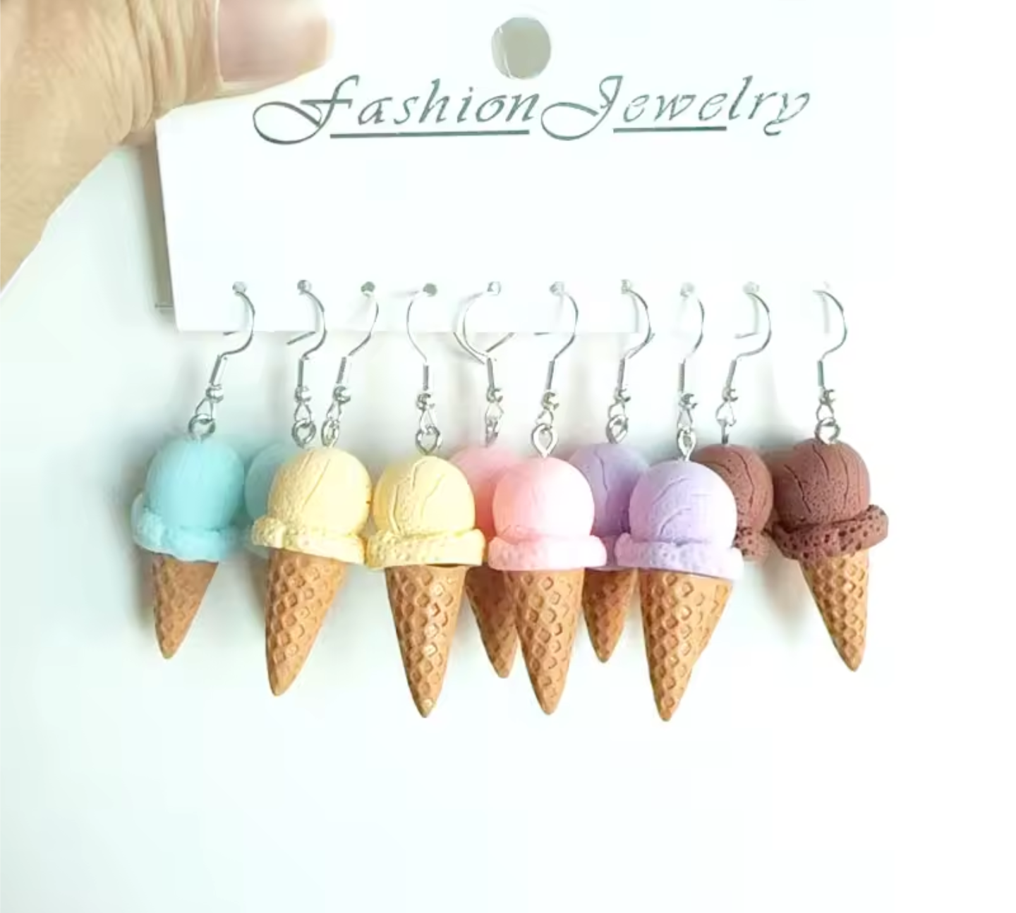 5-Pair Fashion Earrings Sets - Zinc Alloy Hook Drop/Dangle Earrings