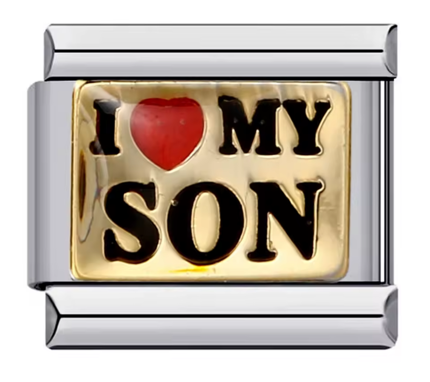 Italian Link Relationship Charms - 9mm - Truly Yours