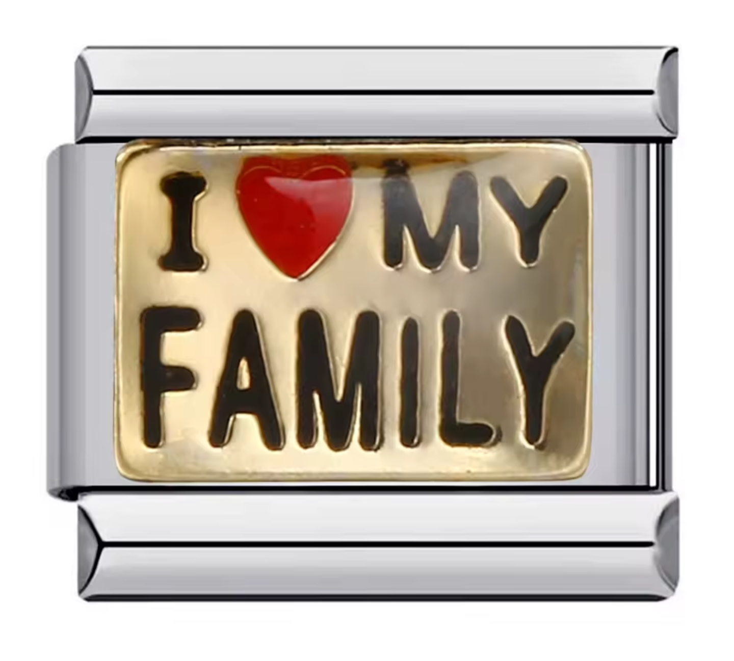 Italian Link Relationship Charms - 9mm - Truly Yours