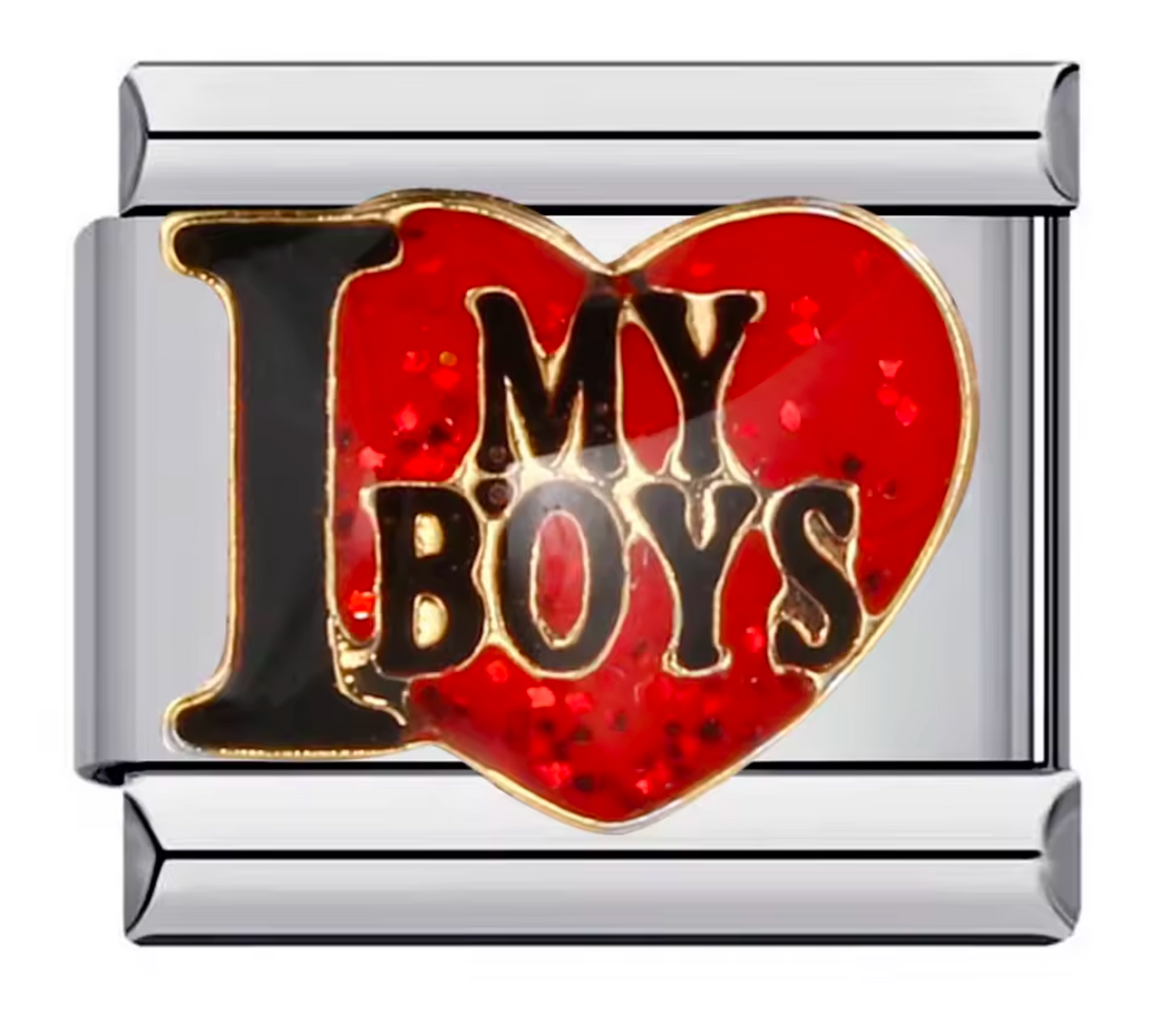Italian Link Relationship Charms - 9mm - Truly Yours