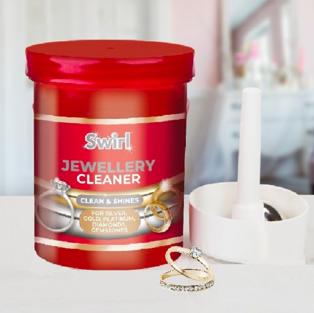 Liquid Jewellery Cleaner Cleans and Shines Silver Gold Diamonds 145ml - Truly Yours