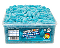 Fizzy Blue Raspberry Bottles 800g TUB Sweets