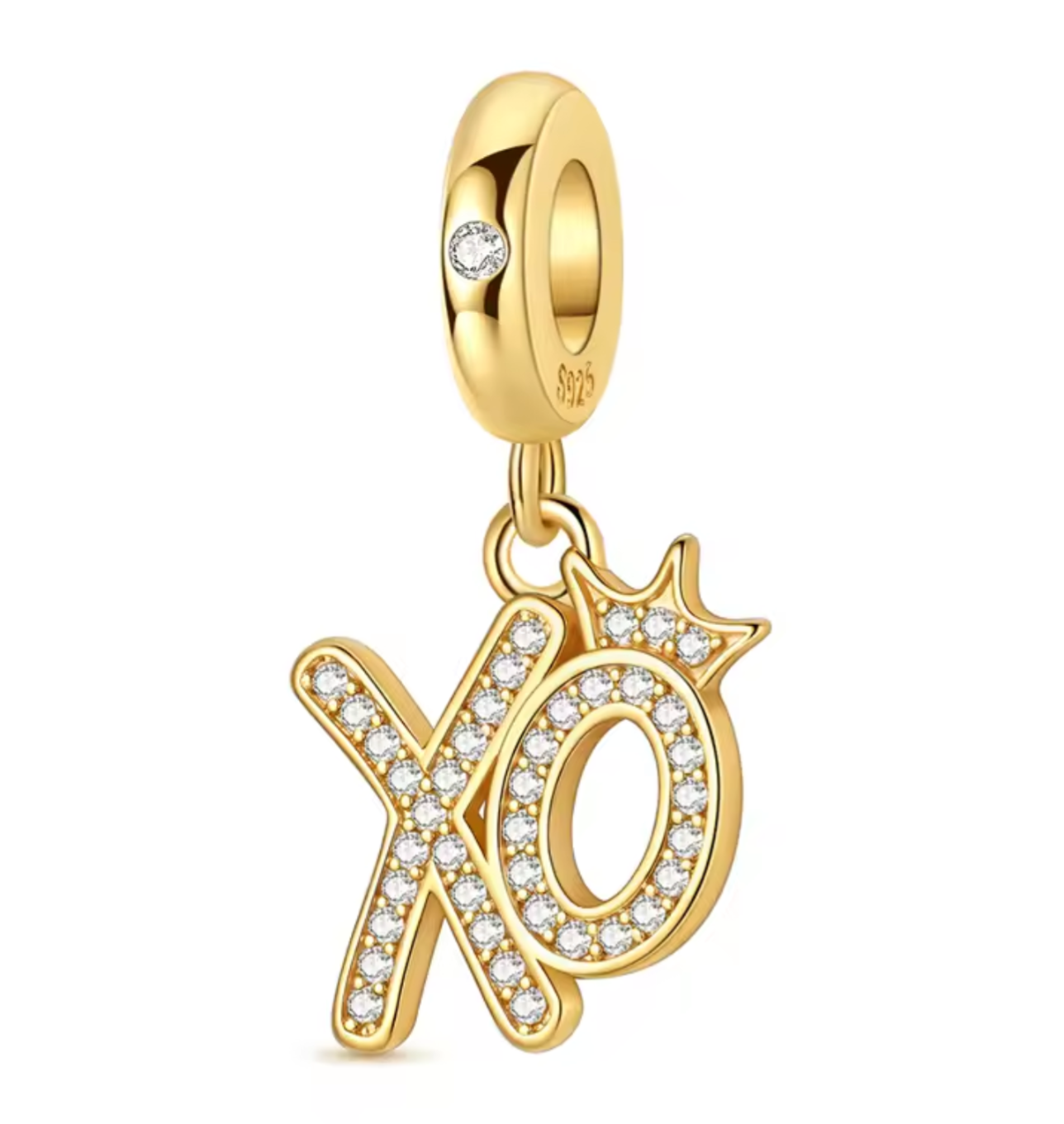 925 Sterling Silver Gold Charms - Truly Yours