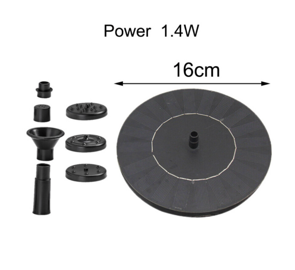 Floating Solar Fountain Pump for Garden, Pool & Pond - Truly Yours