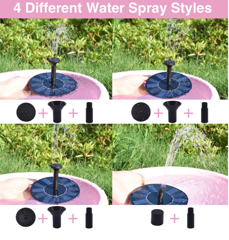 Floating Solar Fountain Pump for Garden, Pool & Pond - Truly Yours