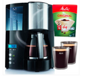 Melitta Optima Timer, 100801, Filter Coffee Machine with Glass Jug, Timer and Programmable Warmer, Black - Truly Yours