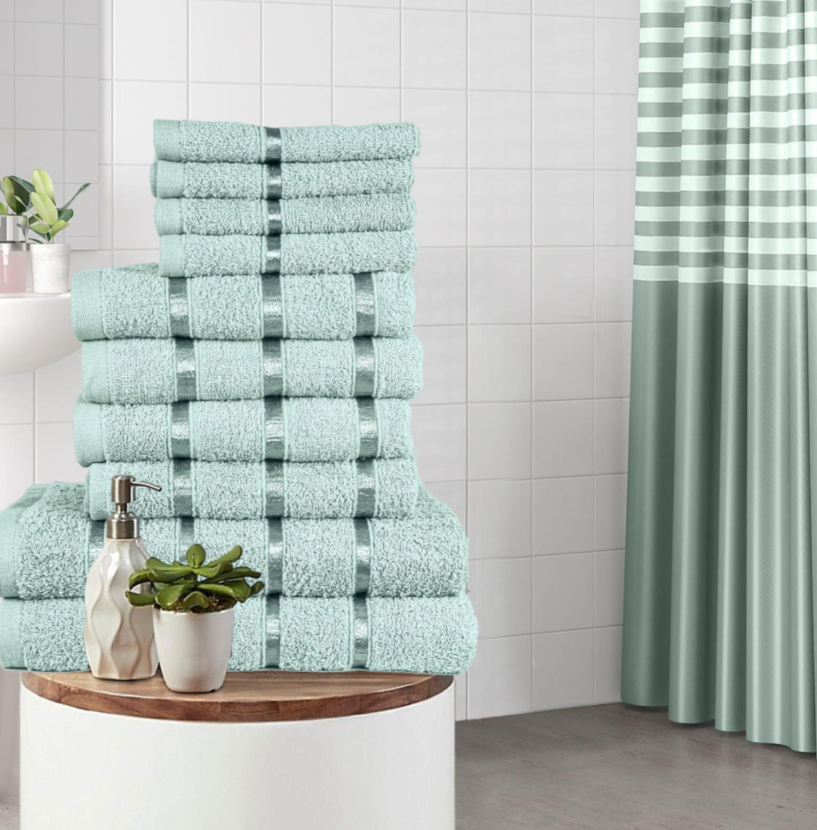 Luxurious Bath Towel, Hand Towel & Face Towel Sets Various Colours - Truly Yours