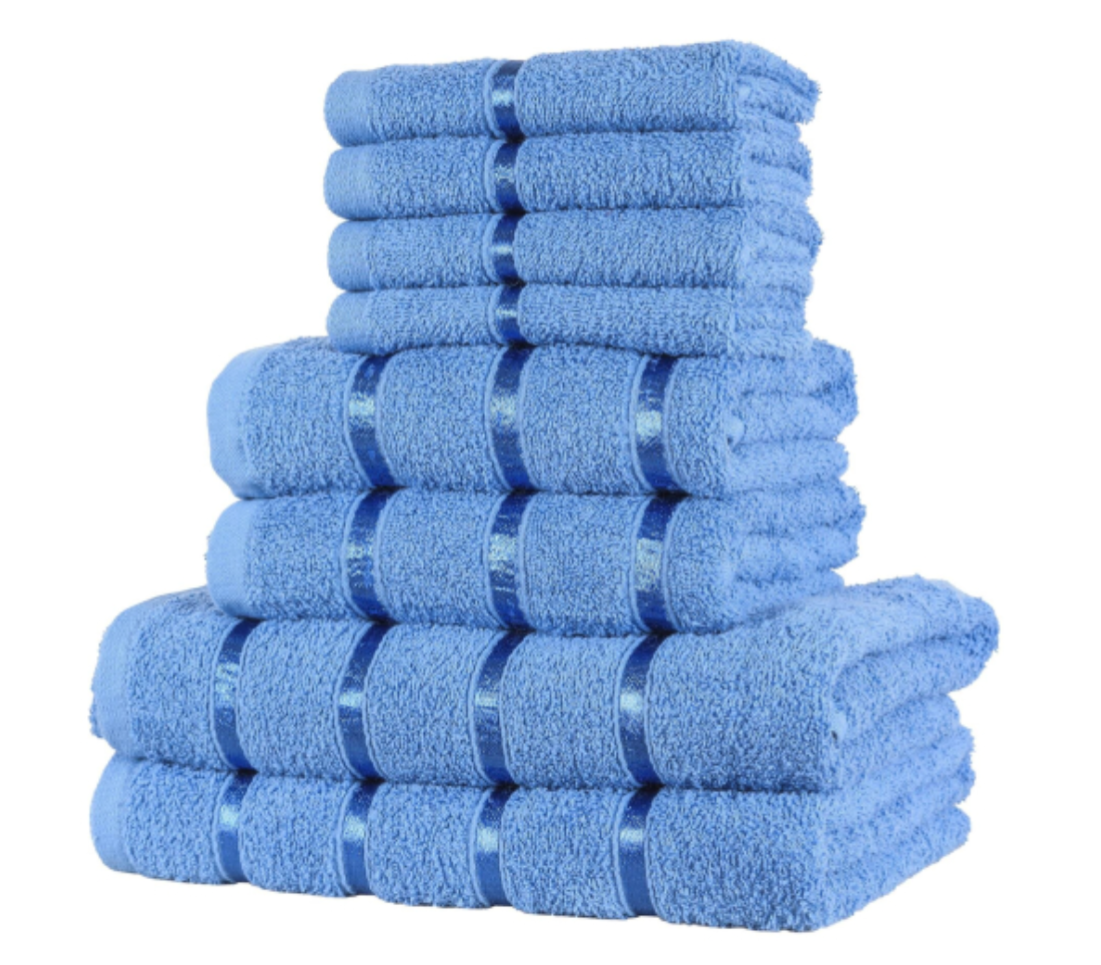 Luxurious Bath Towel, Hand Towel & Face Towel Sets Various Colours - Truly Yours