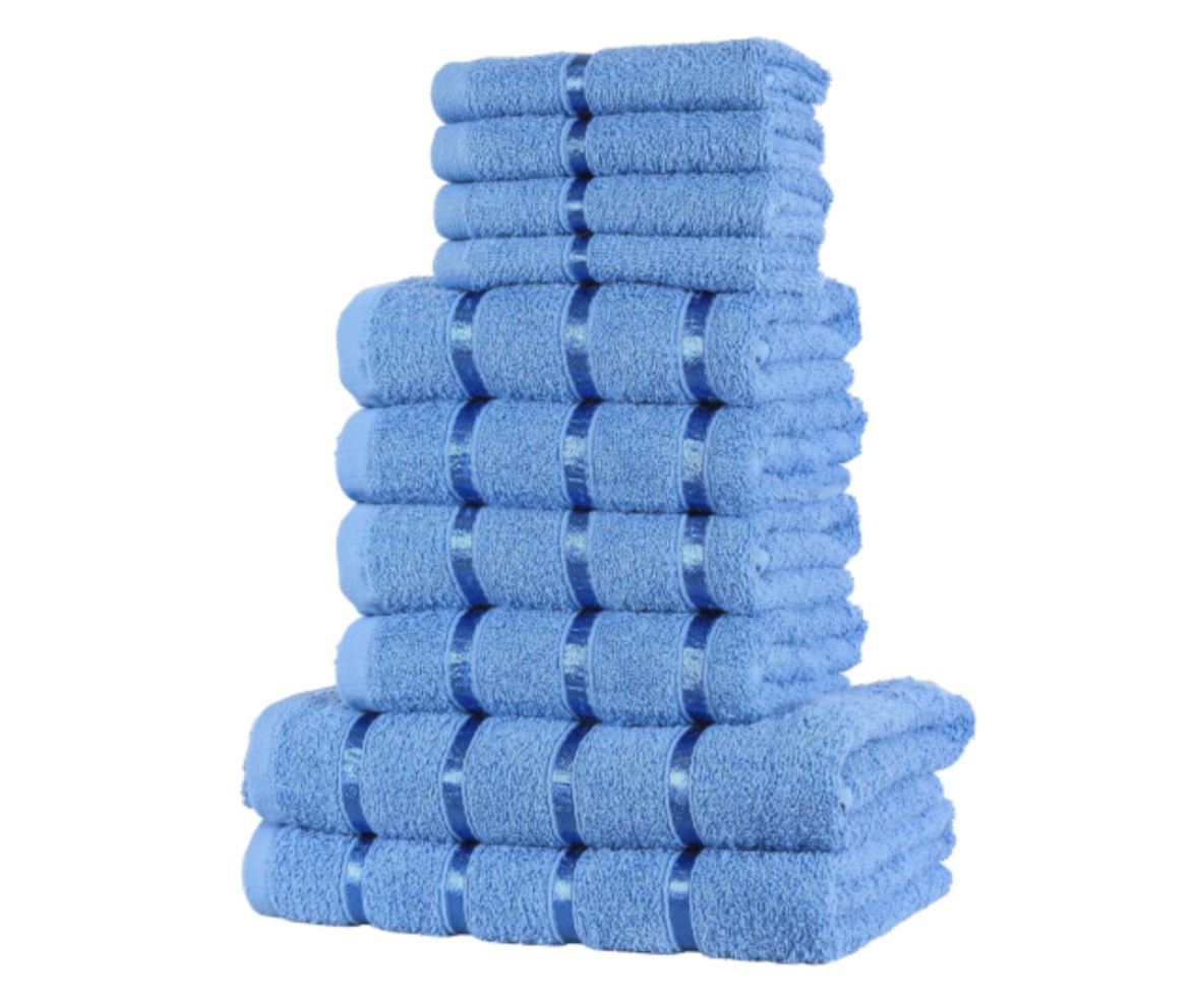 Luxurious Bath Towel, Hand Towel & Face Towel Sets Various Colours - Truly Yours