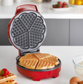 Global Gizmos Heart Waffle Maker / Non Stick Coating - Truly Yours