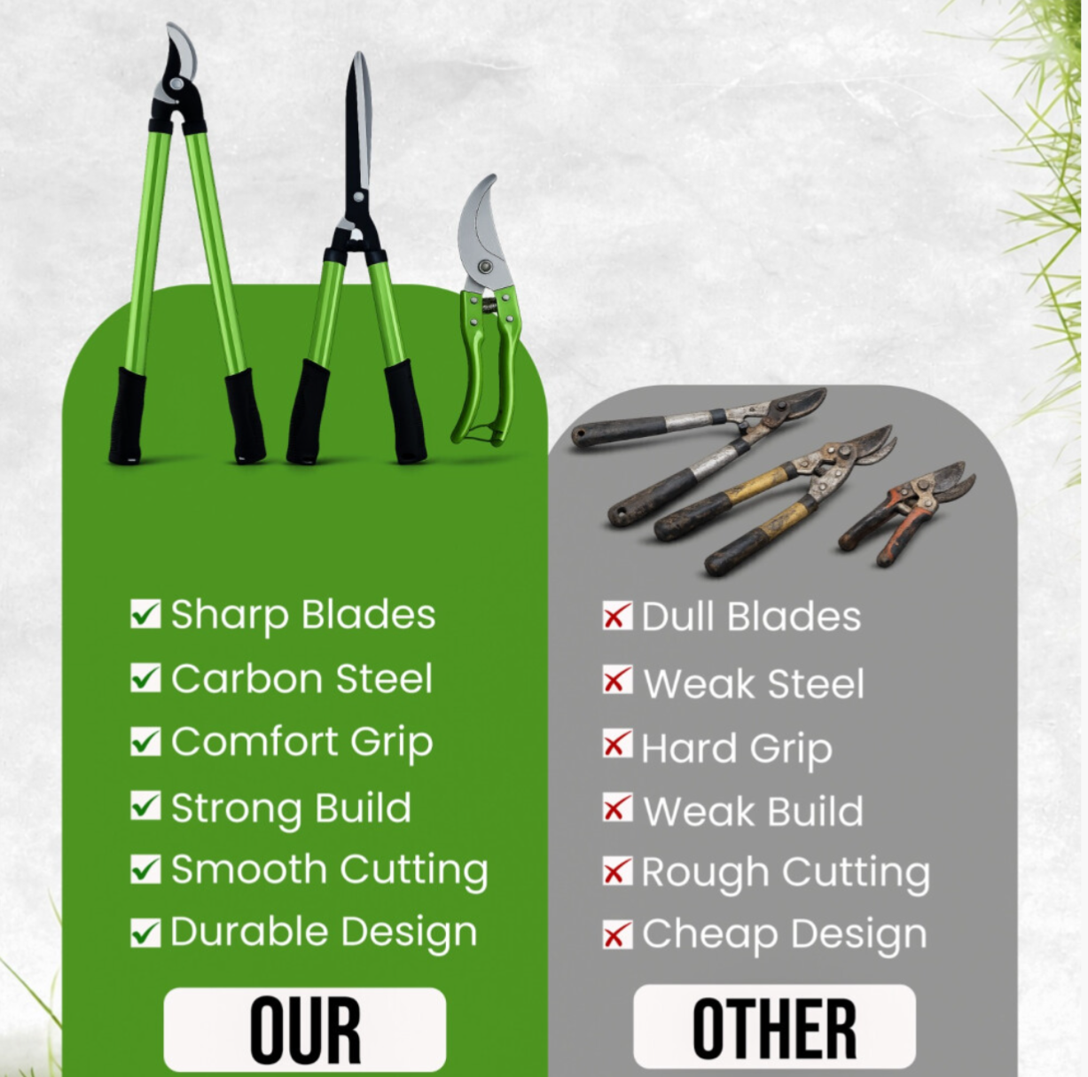 Garden shears 3 Piece Set - Truly Yours