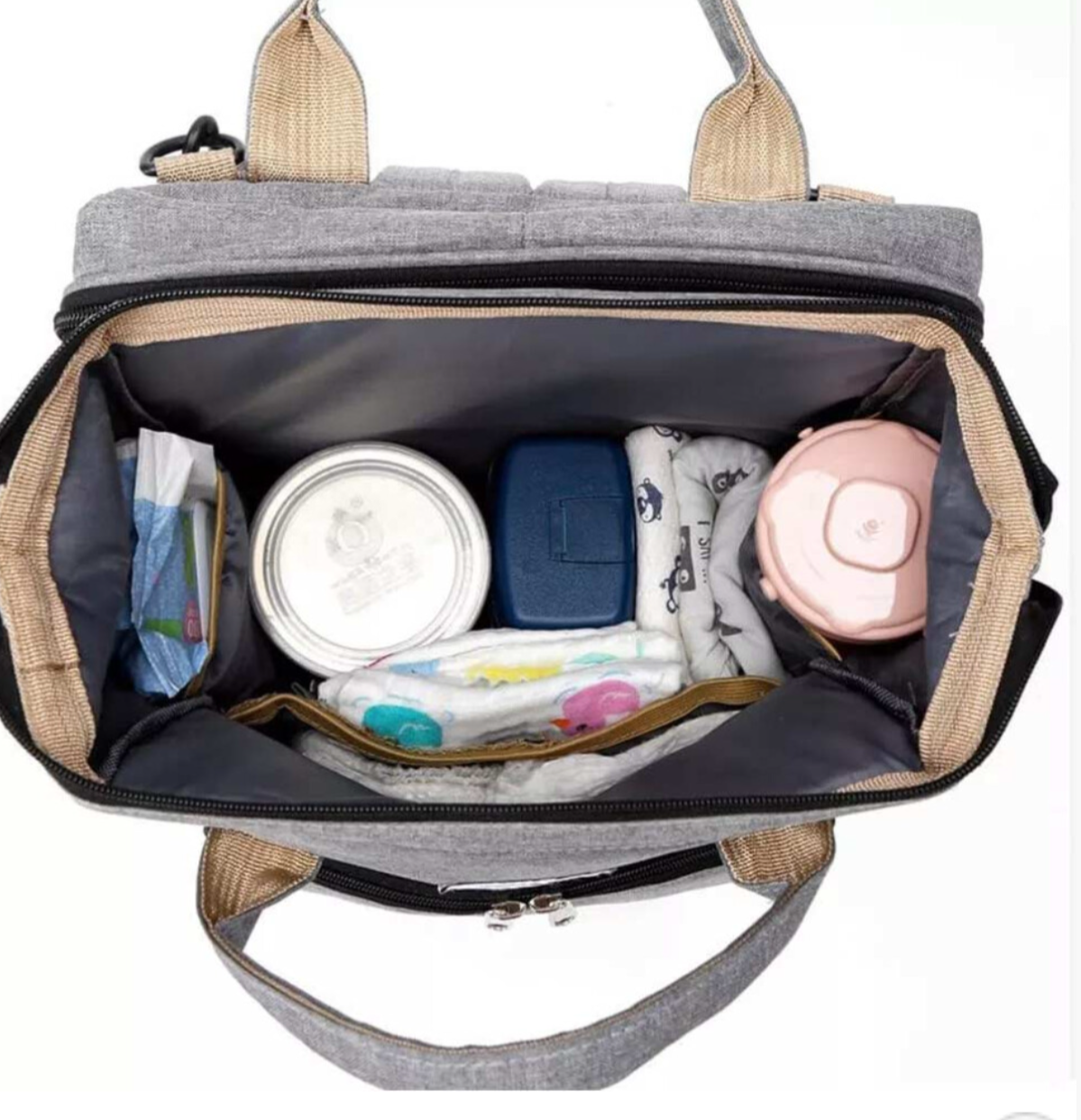 3-in-1 Baby Diaper Bag Backpack with Changing Station Mommy Travel Bag - Truly Yours