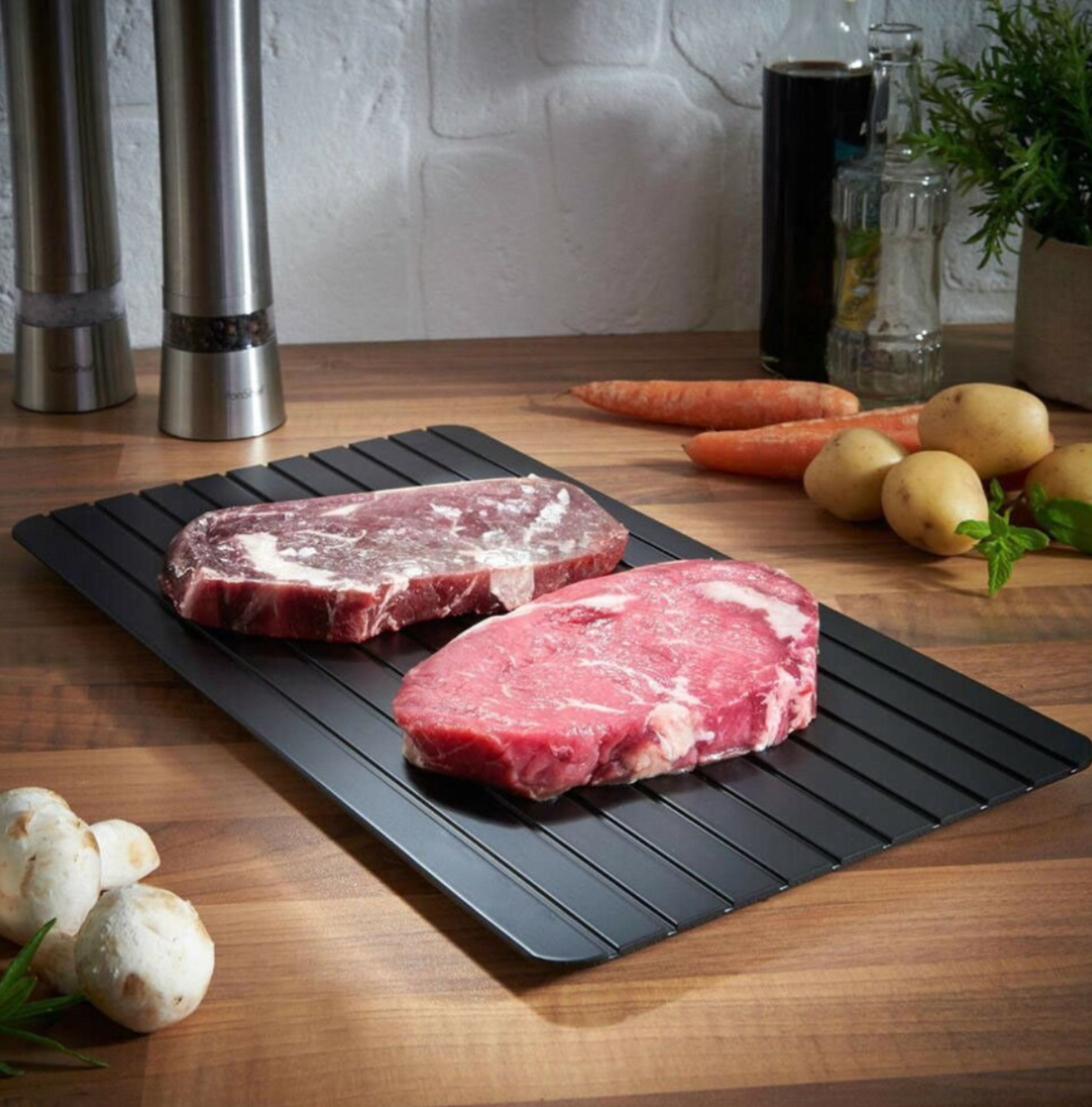 Fast Defrosting Tray fast Thaw Aluminium Meat Board