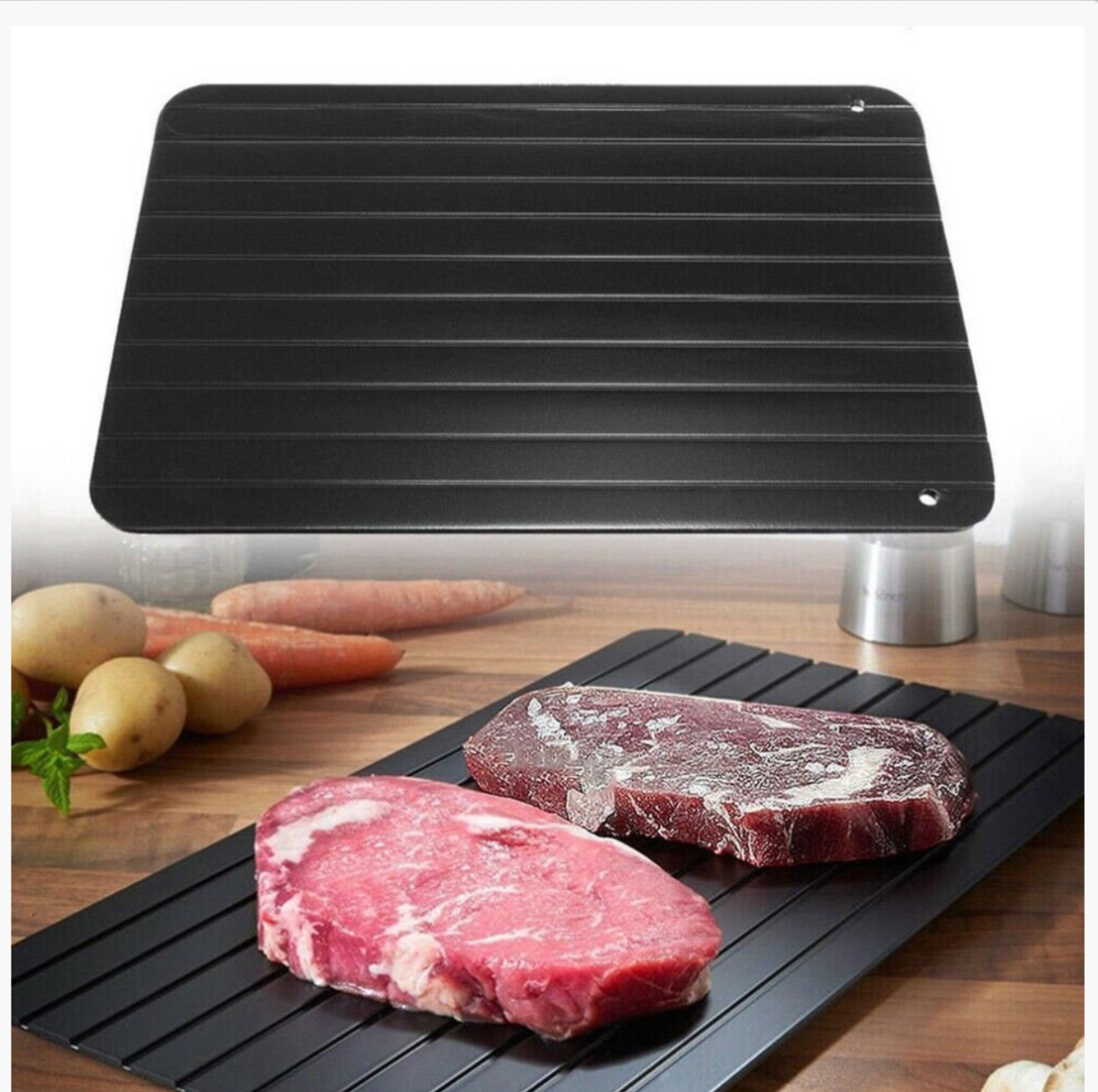 Fast Defrosting Tray fast Thaw Aluminium Meat Board