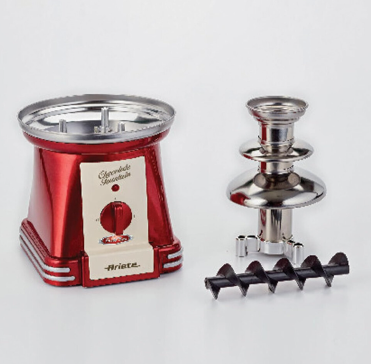Chocolate Fountain, Vintage Style, Red - Truly Yours
