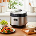 Multi‑Function Digital Rice Cooker – 9 Cooking Functions, Compact Stainless Steel Design - Truly Yours