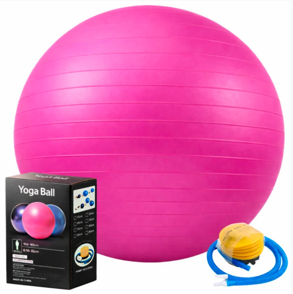 Anti-Burst Swiss Gym Ball with Pump - Truly Yours