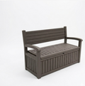 Alivio Outdoor Storage Bench Padlock Compatible 265L with Ample Storage Space (Grey) - Truly Yours