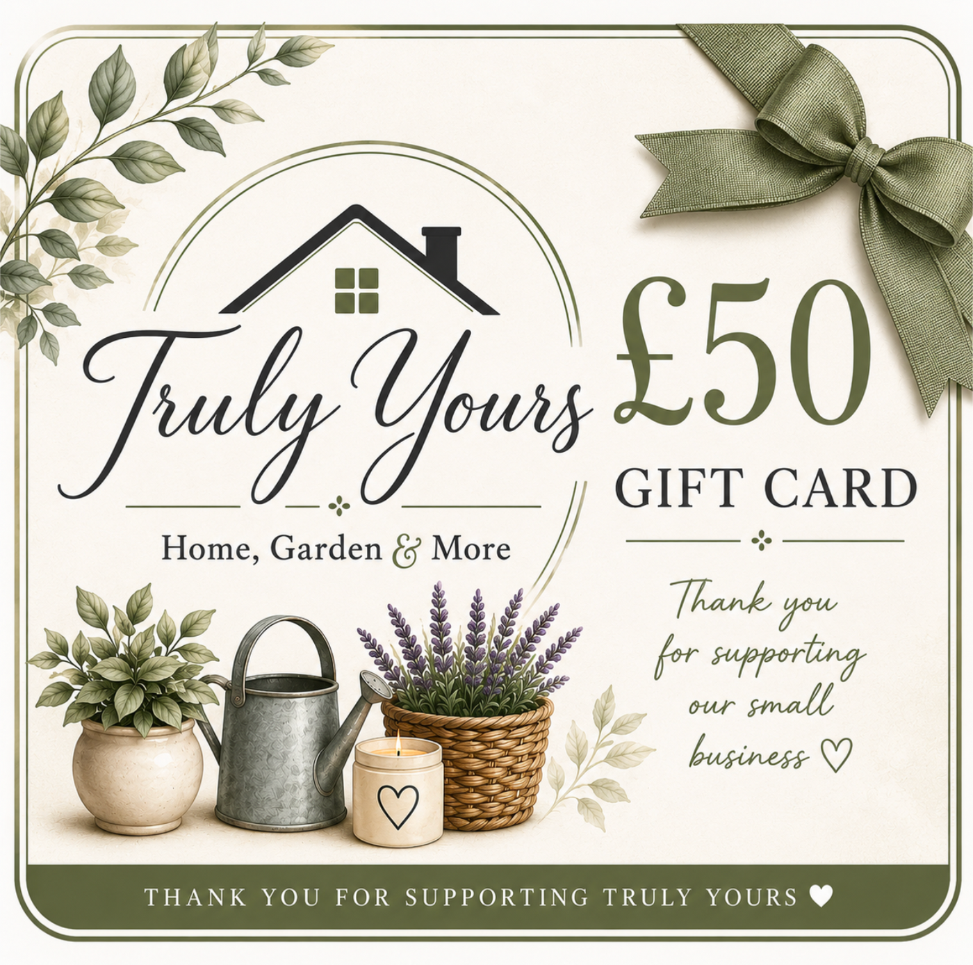 Truly Yours Gift Card - Truly Yours