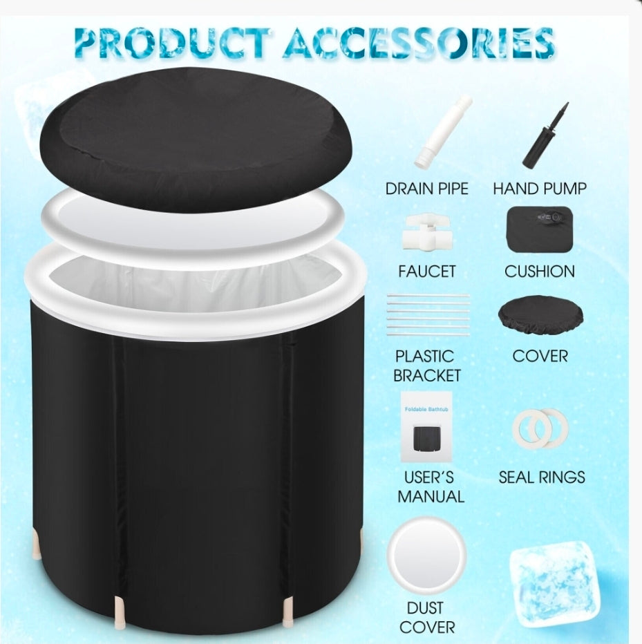 Portable Ice Bath Tub for Cold Water Therapy - Truly Yours
