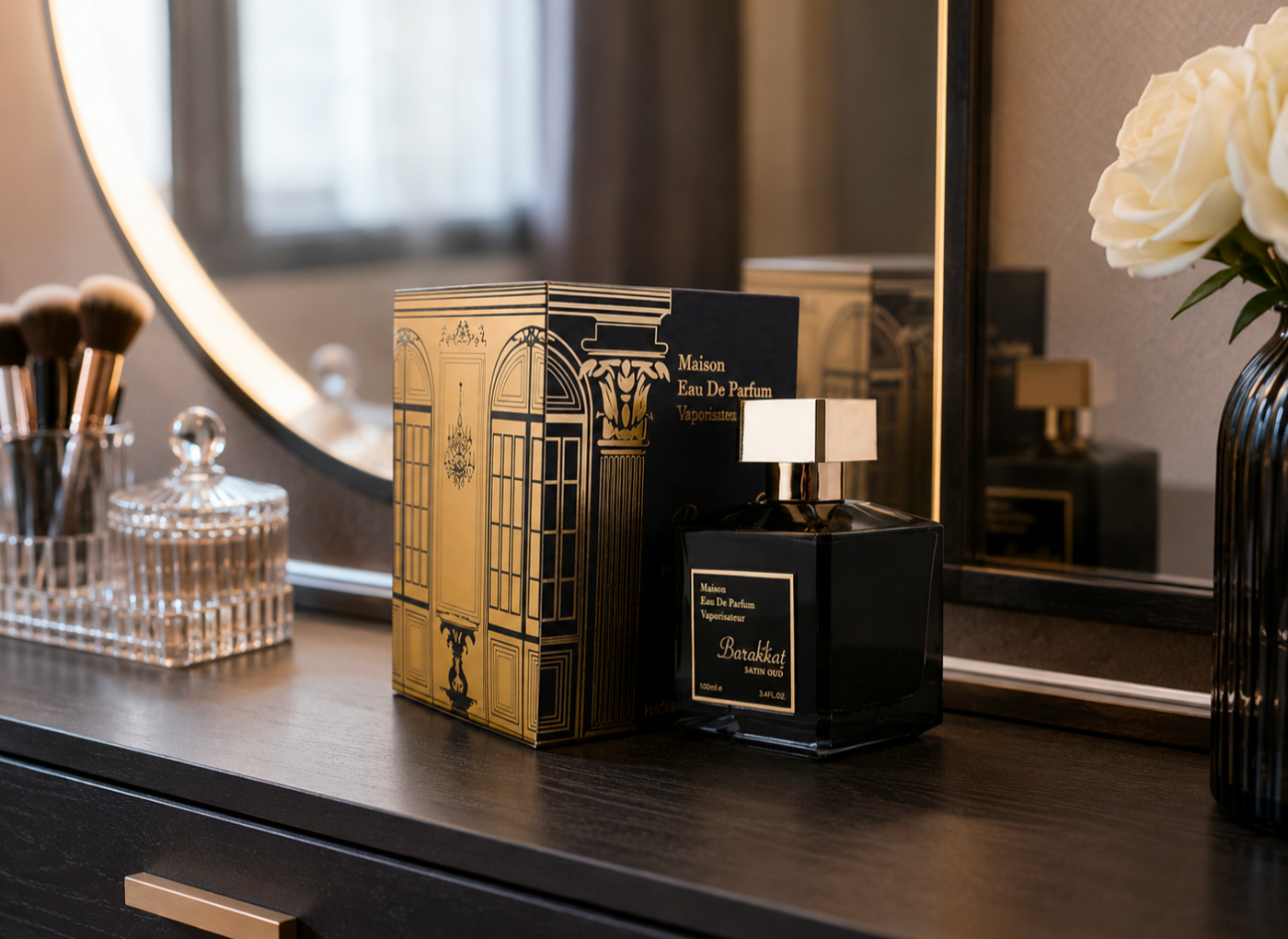 BARAKKAT OUD SATIN Edp Spray 100ml BY Fragrance World - Truly Yours
