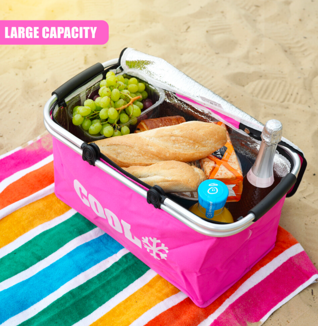 GEEZY 35L Folding Insulated Cooler Basket - Truly Yours