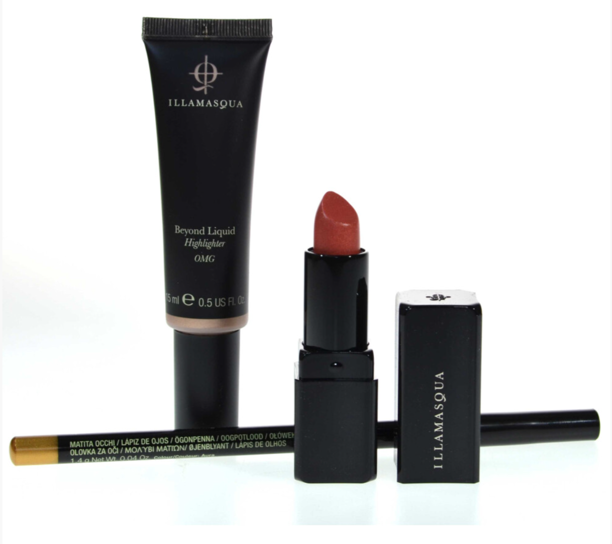 Illamasqua Fireworks Eye, Lip & Cheek Gift Set
