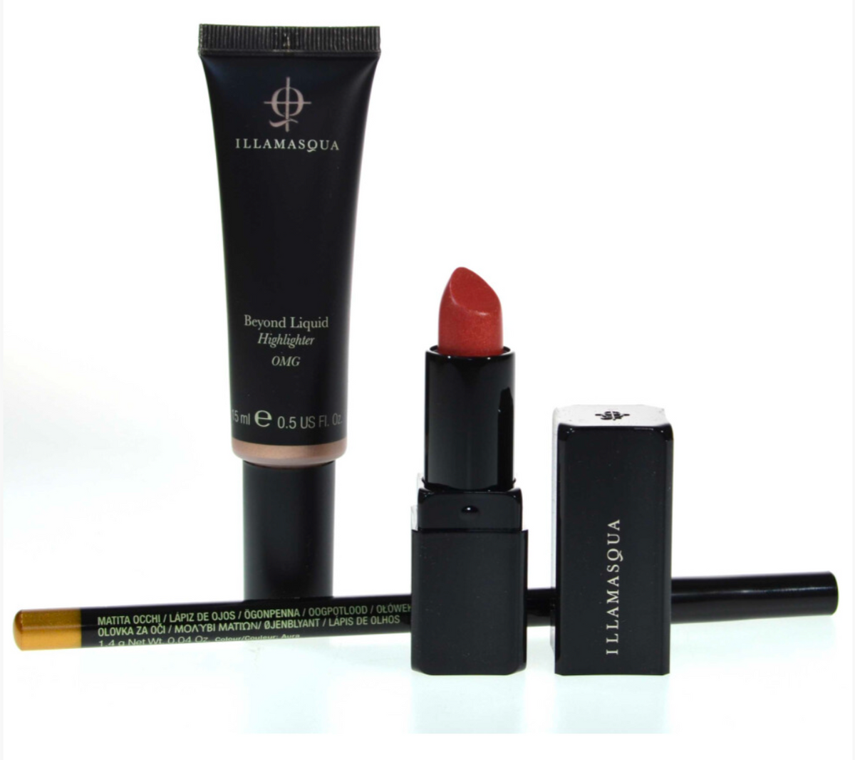 Illamasqua Fireworks Eye, Lip & Cheek Gift Set - Truly Yours