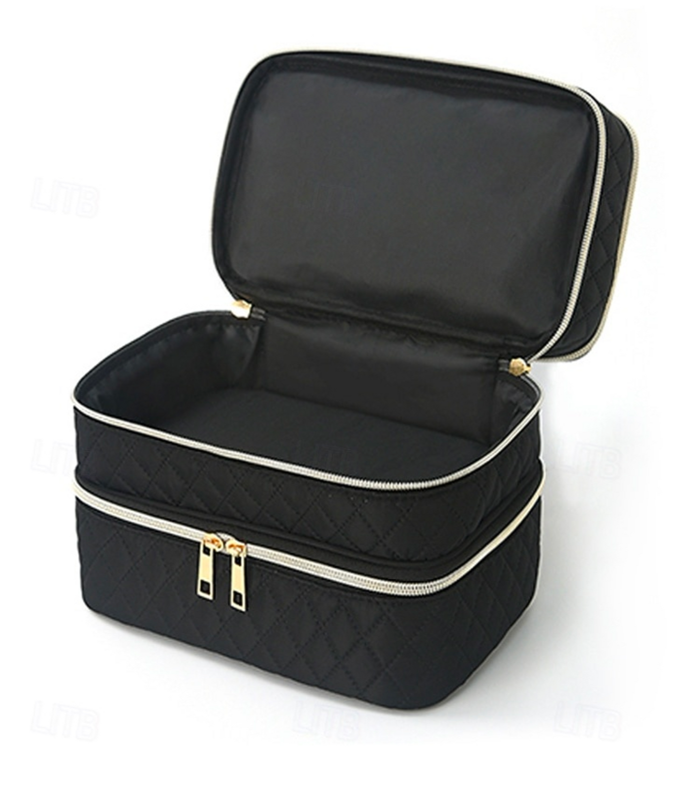 Luxury Quilted Makeup & Travel Organiser Bags– Multi-Compartment Cosmetic Storage Case - Truly Yours