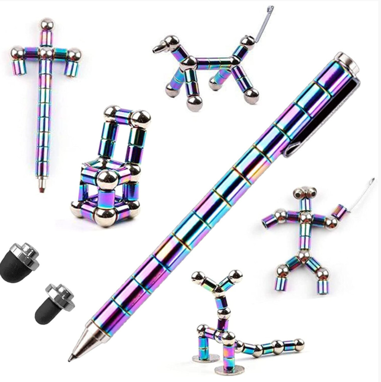 Magnetic Fidget Pen Toy – Decompression Stress Relief Pen & Puzzle Desk Gadget - Truly Yours